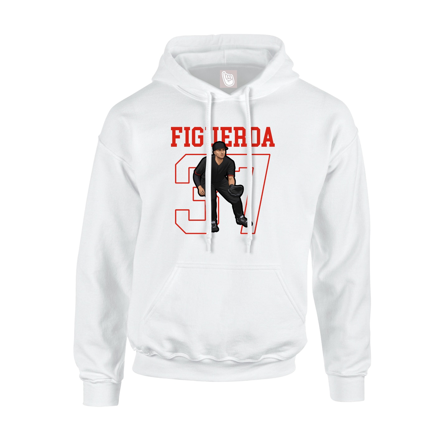 Youth Hoodie — Shirsey in White