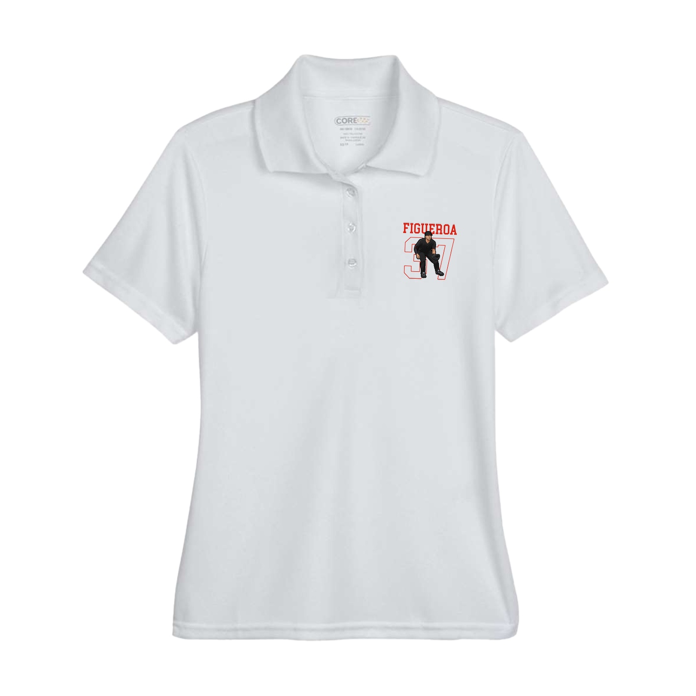 Womens Performance Polo — Shirsey in Grey