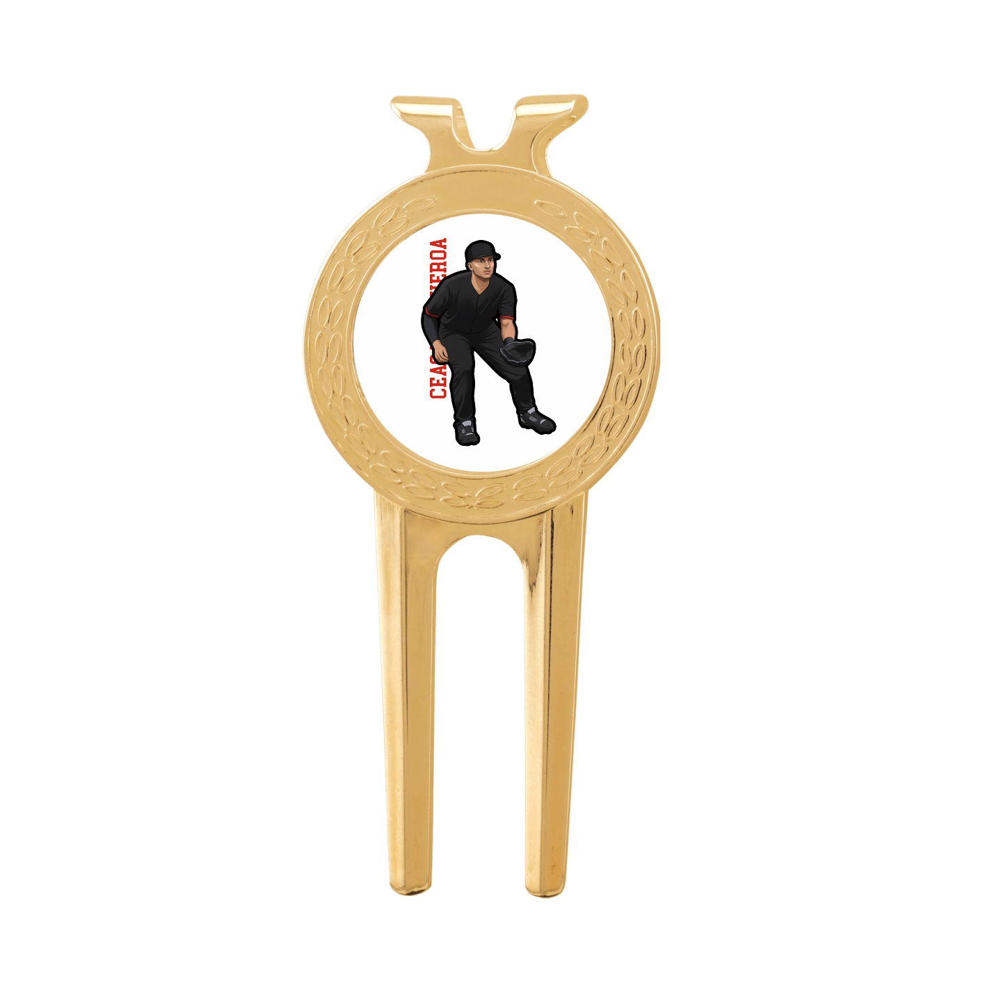 Divot Tool with Ball Marker — Name Vertical in Classic