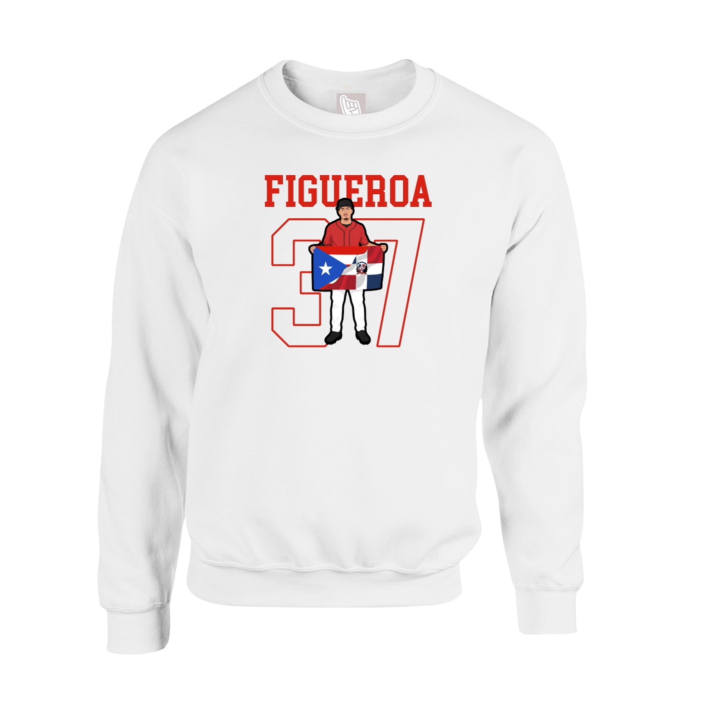 Fleece Crew — Shirsey in White
