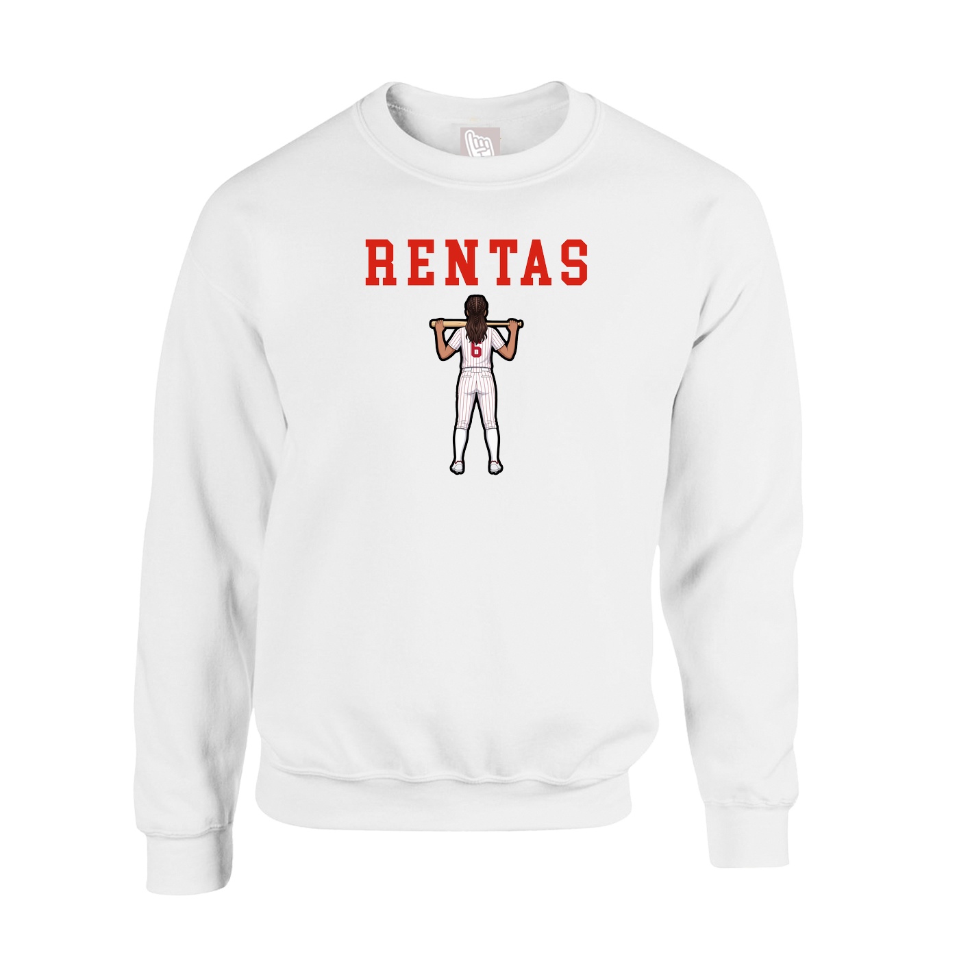 Fleece Crew — Shirsey in White
