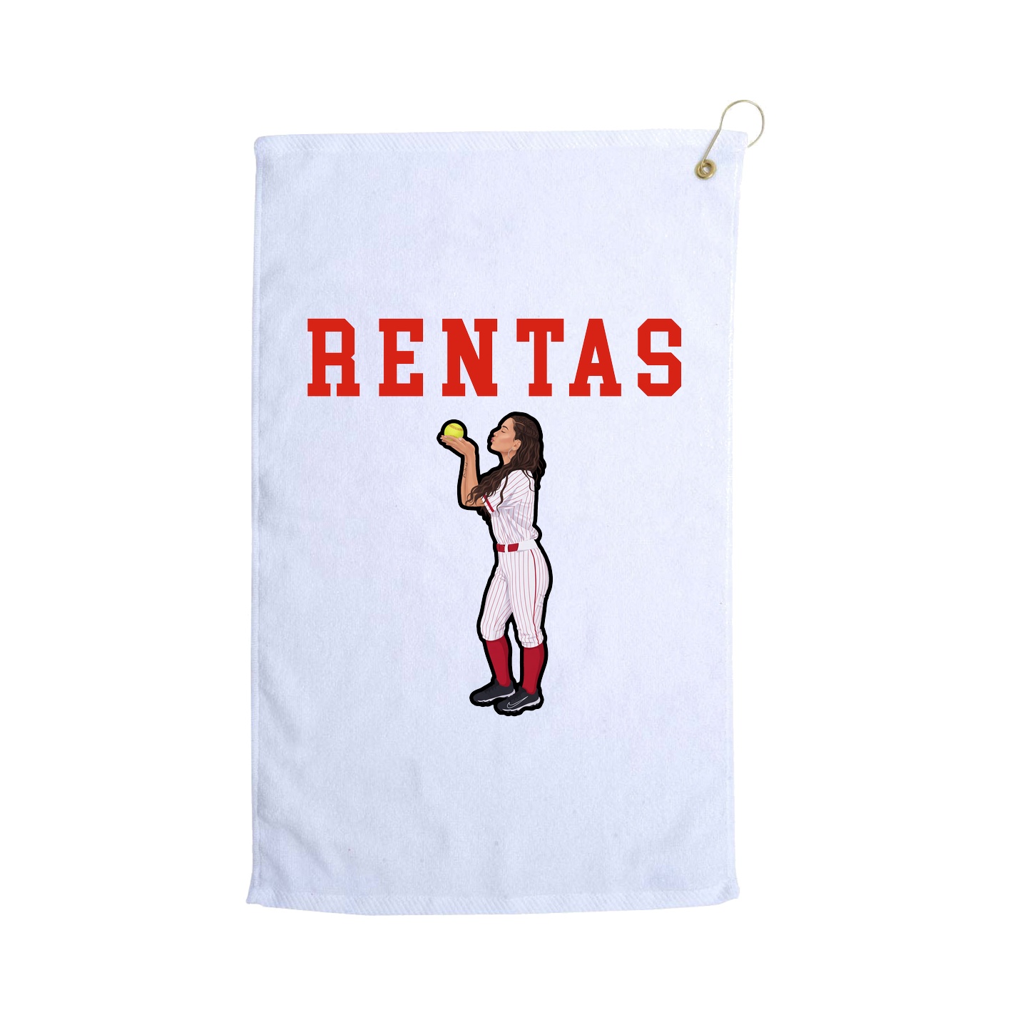Golf Towel — Shirsey in White