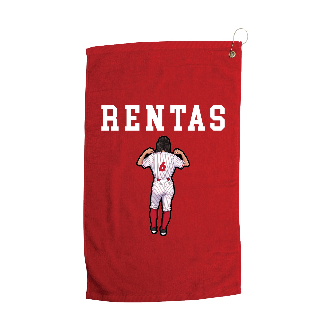 Golf Towel — Shirsey in Red