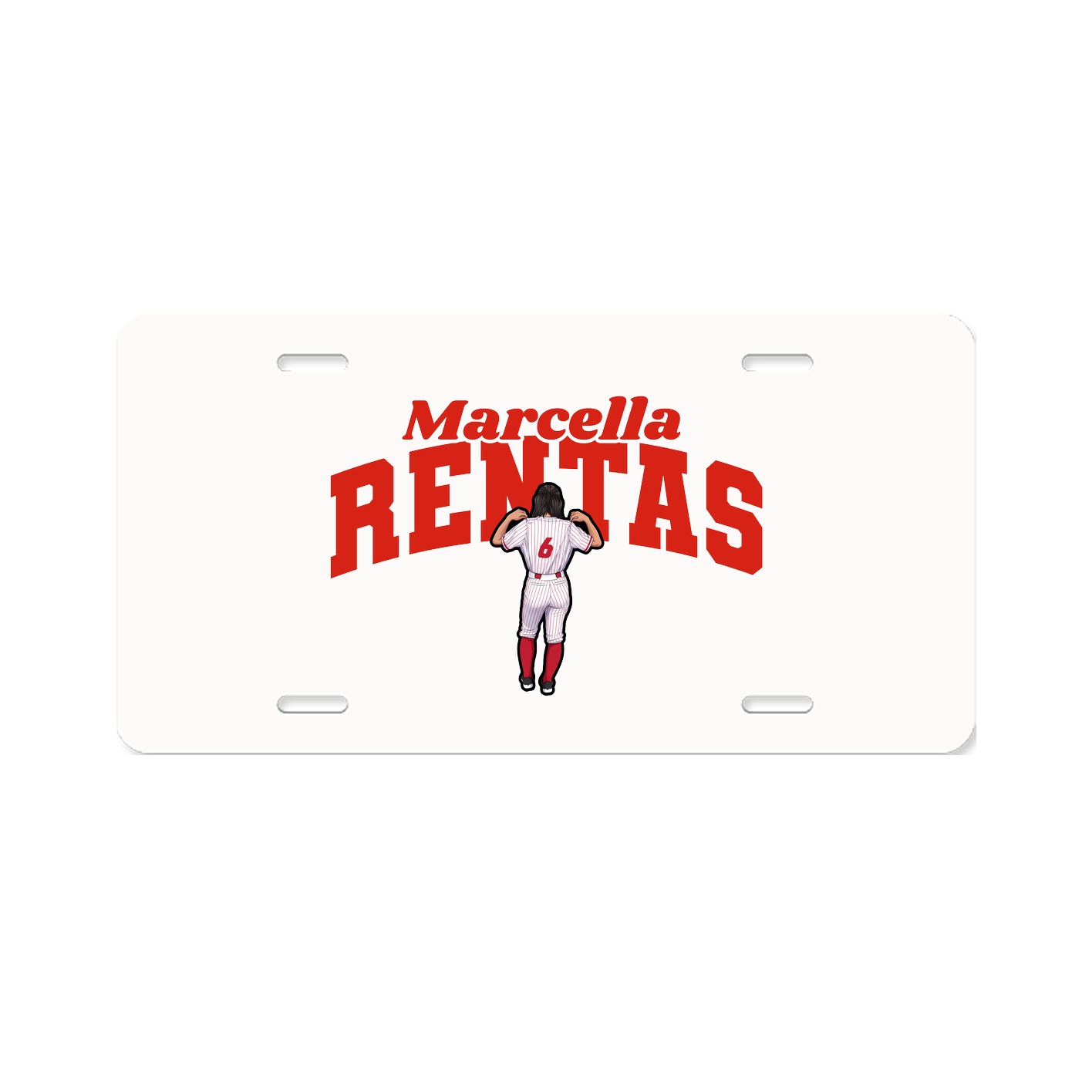 License Plate — Signature Arch in Classic