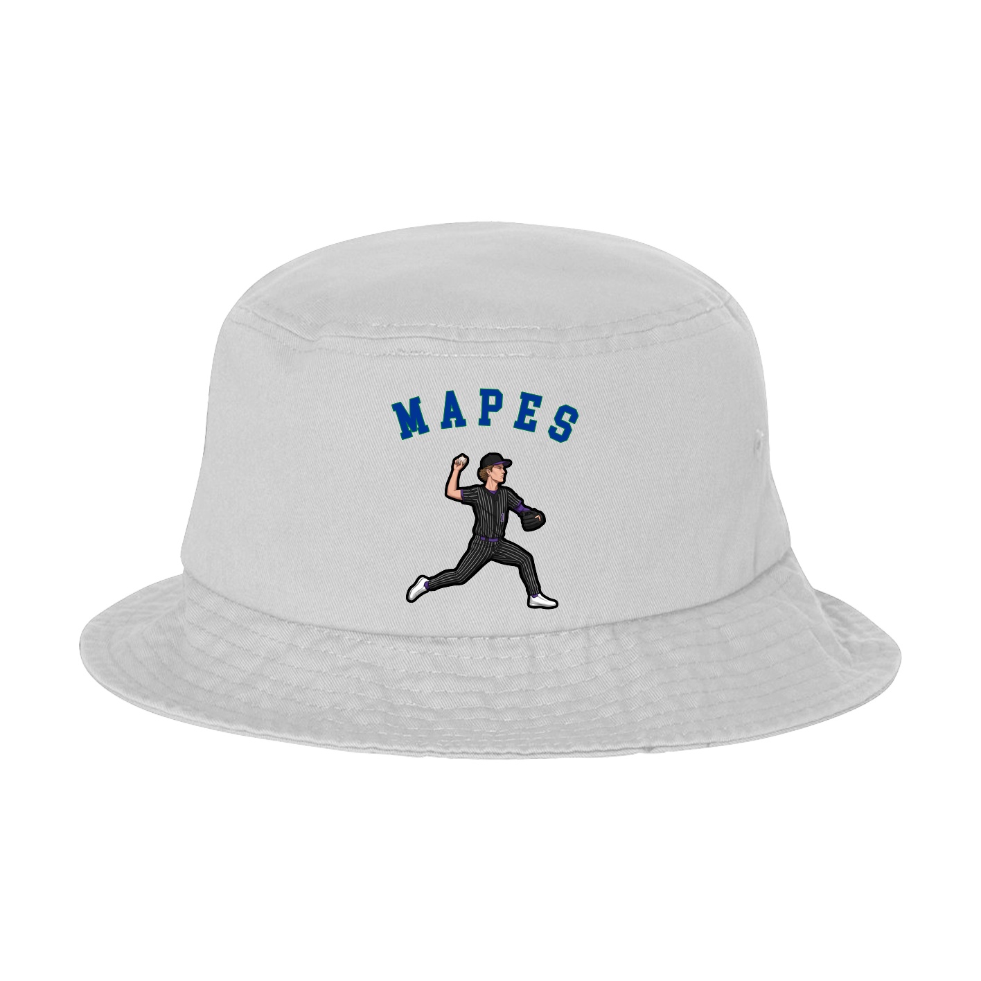 Bucket Cap — Shirsey Arch in White