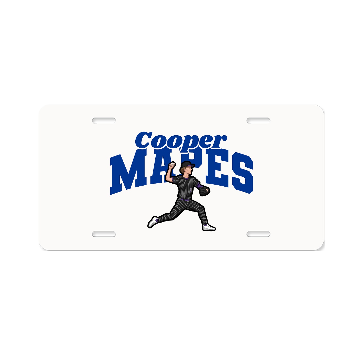 License Plate — Signature Arch in Classic