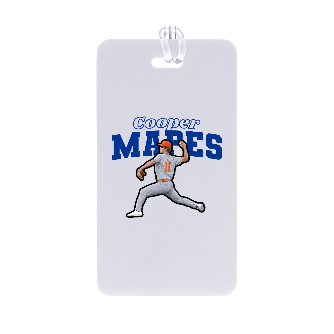 Bag Tag — Name Arch in Classic