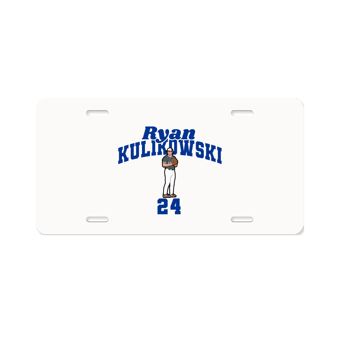 License Plate — Signature Arch in Classic