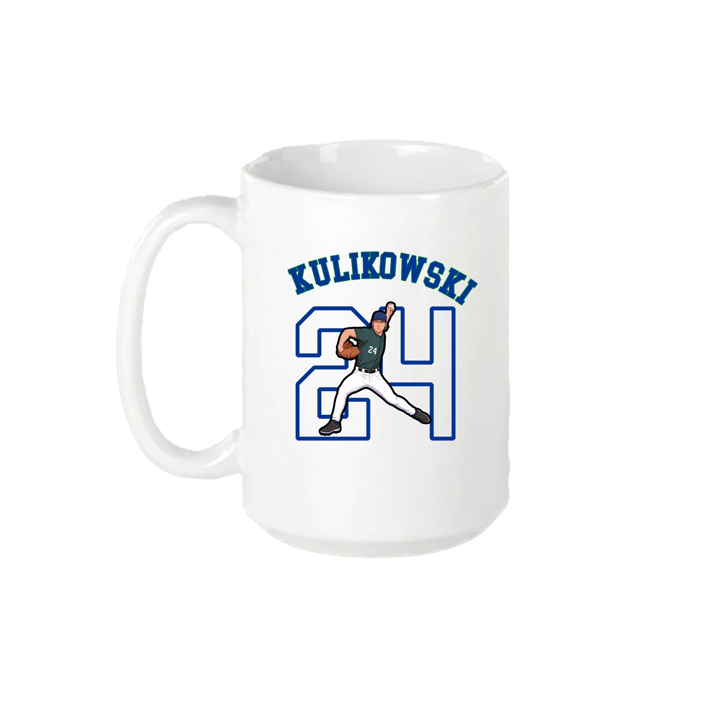15oz Coffee Mug — Shirsey Arch in White