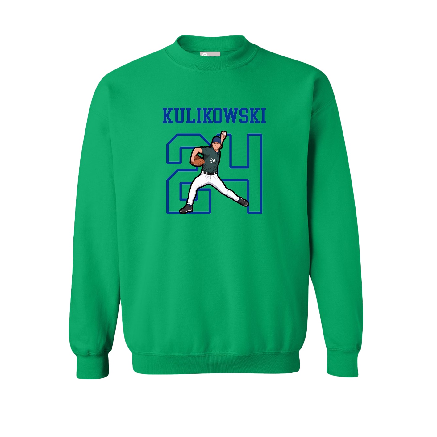 Fleece Crew — Shirsey in Green