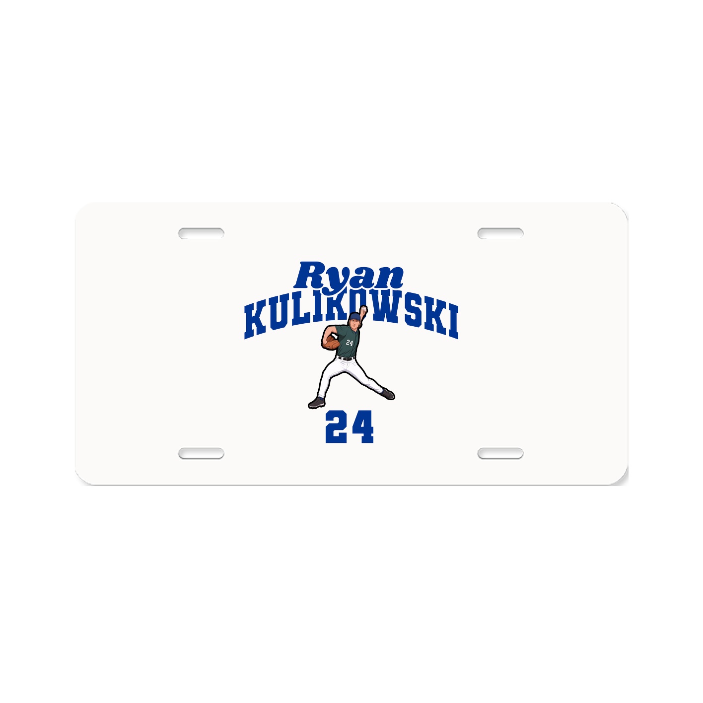 License Plate — Signature Arch in Classic
