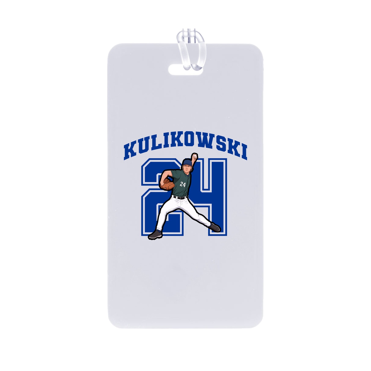 Bag Tag — Number in Classic