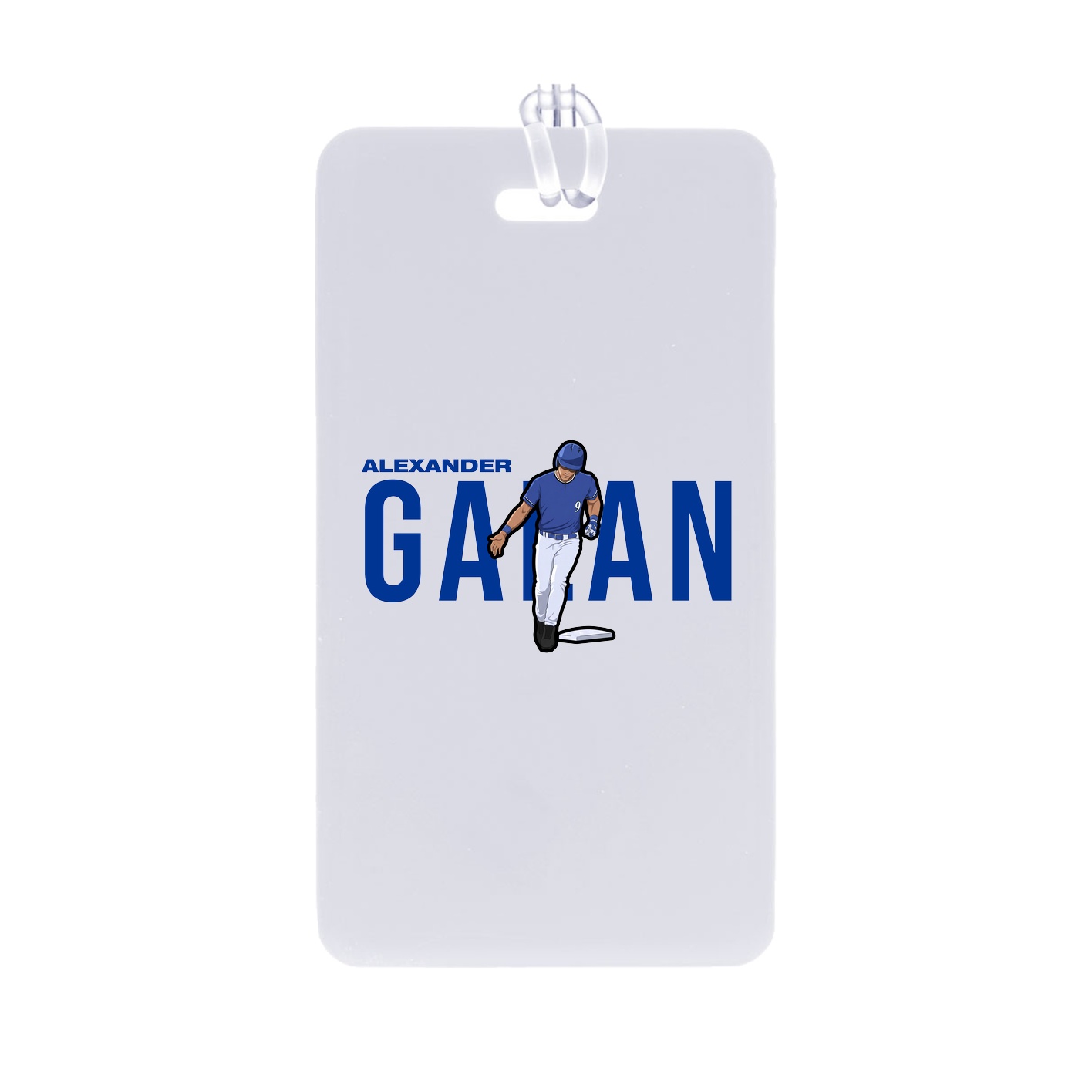 Bag Tag — Player Name in Classic