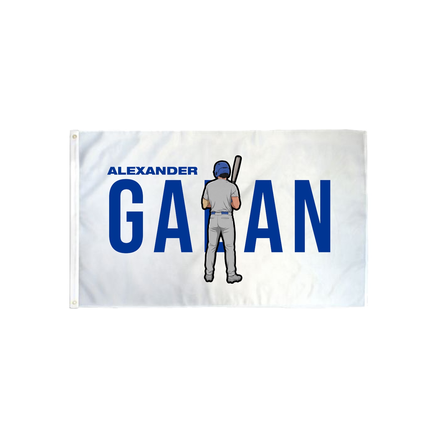 3x5 Flag — Player Name in Classic