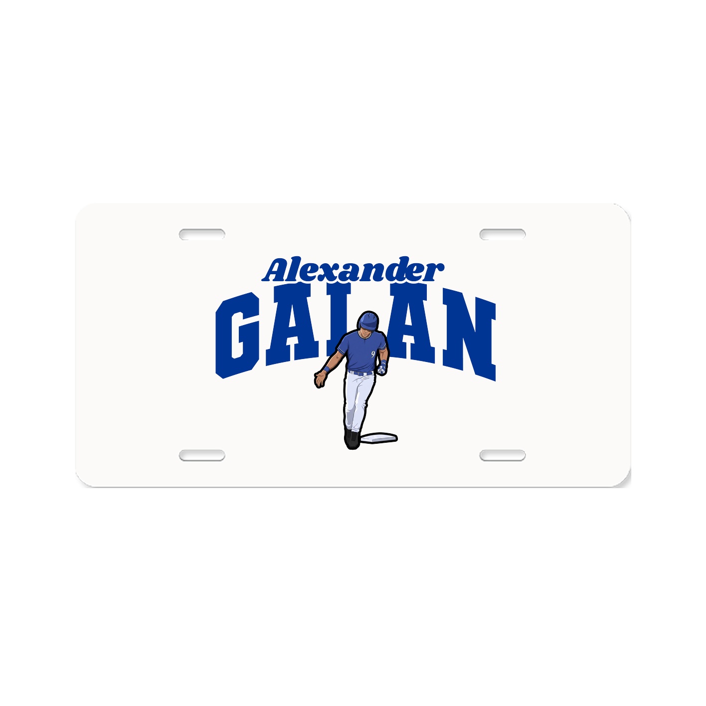 License Plate — Signature Arch in Classic