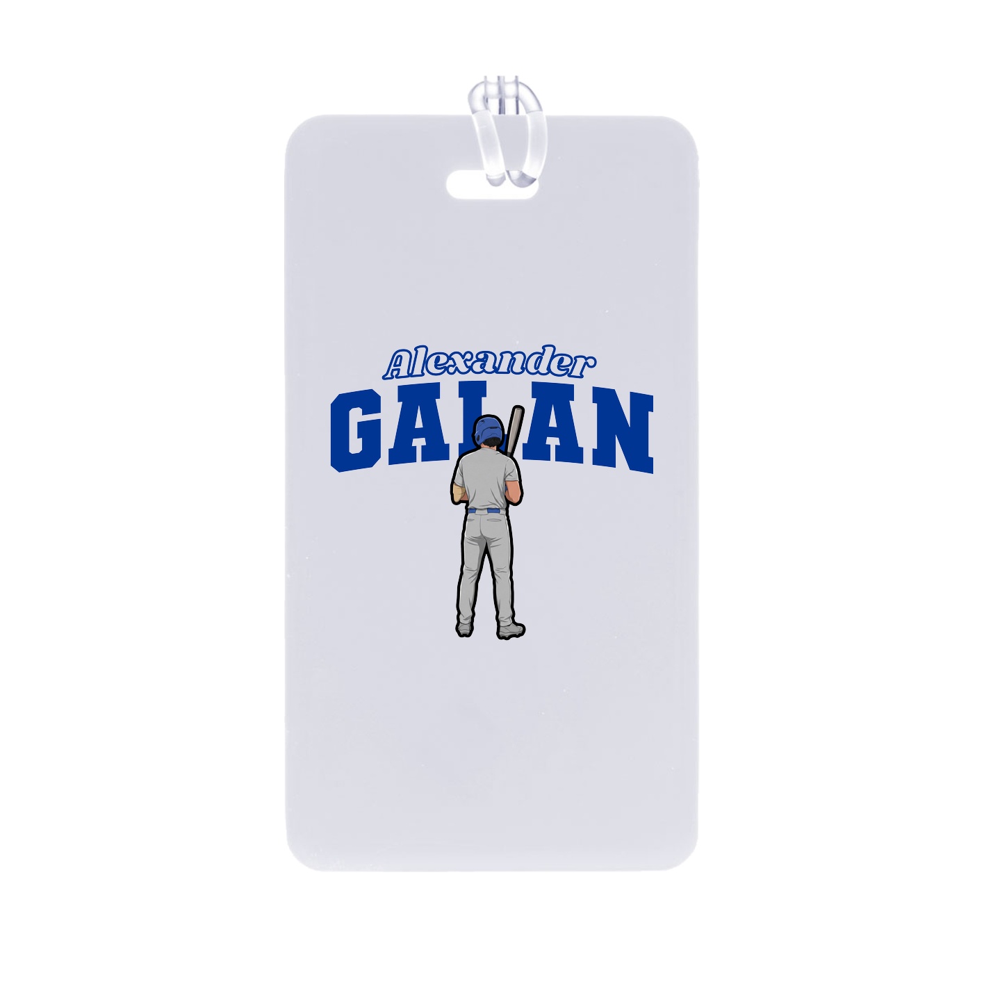 Bag Tag — Name Arch in Classic