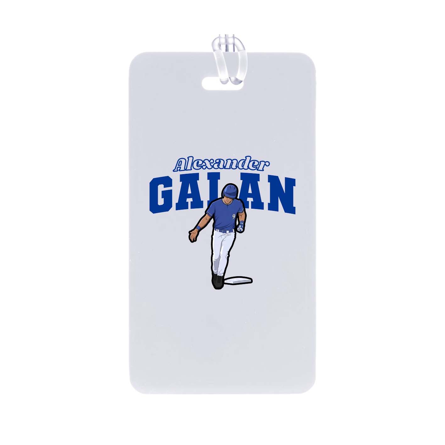 Bag Tag — Name Arch in Classic
