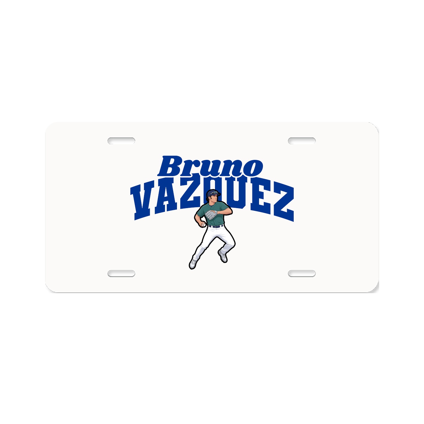 License Plate — Signature Arch in Classic