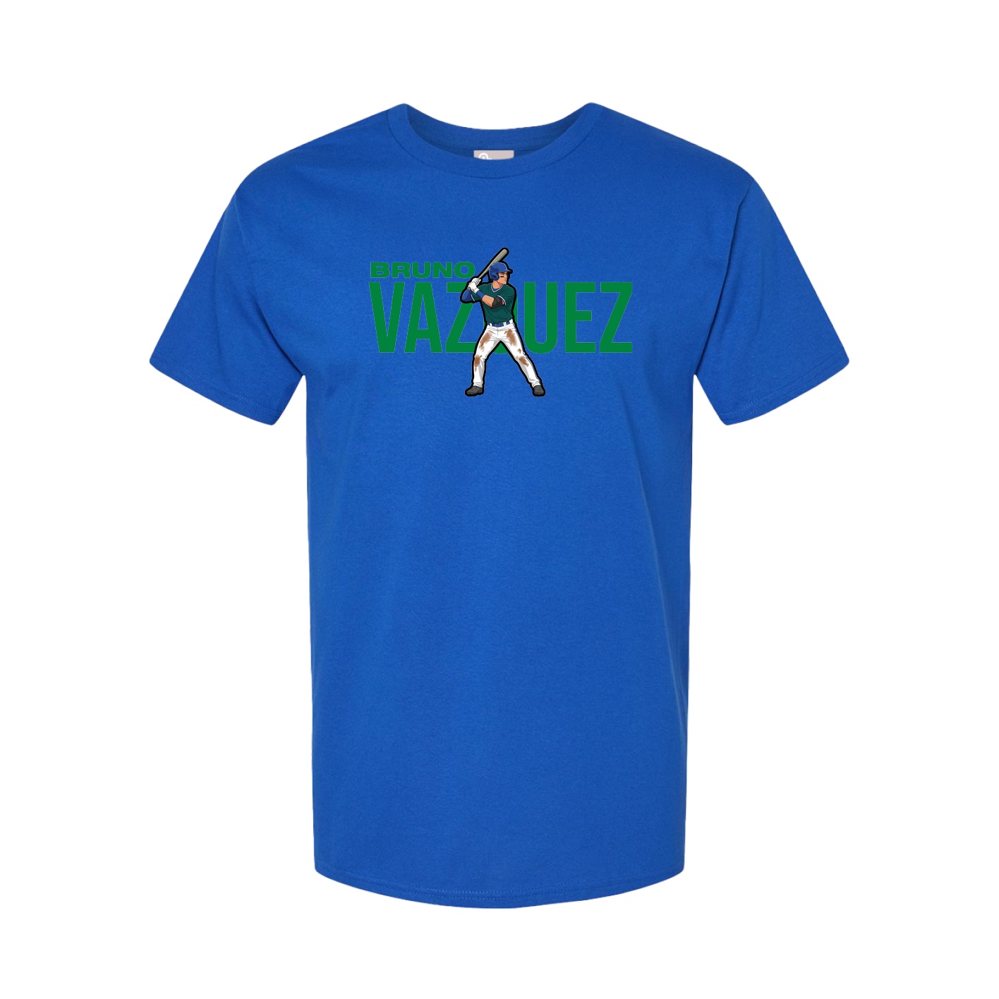 Youth Tee — Player Name in Royal