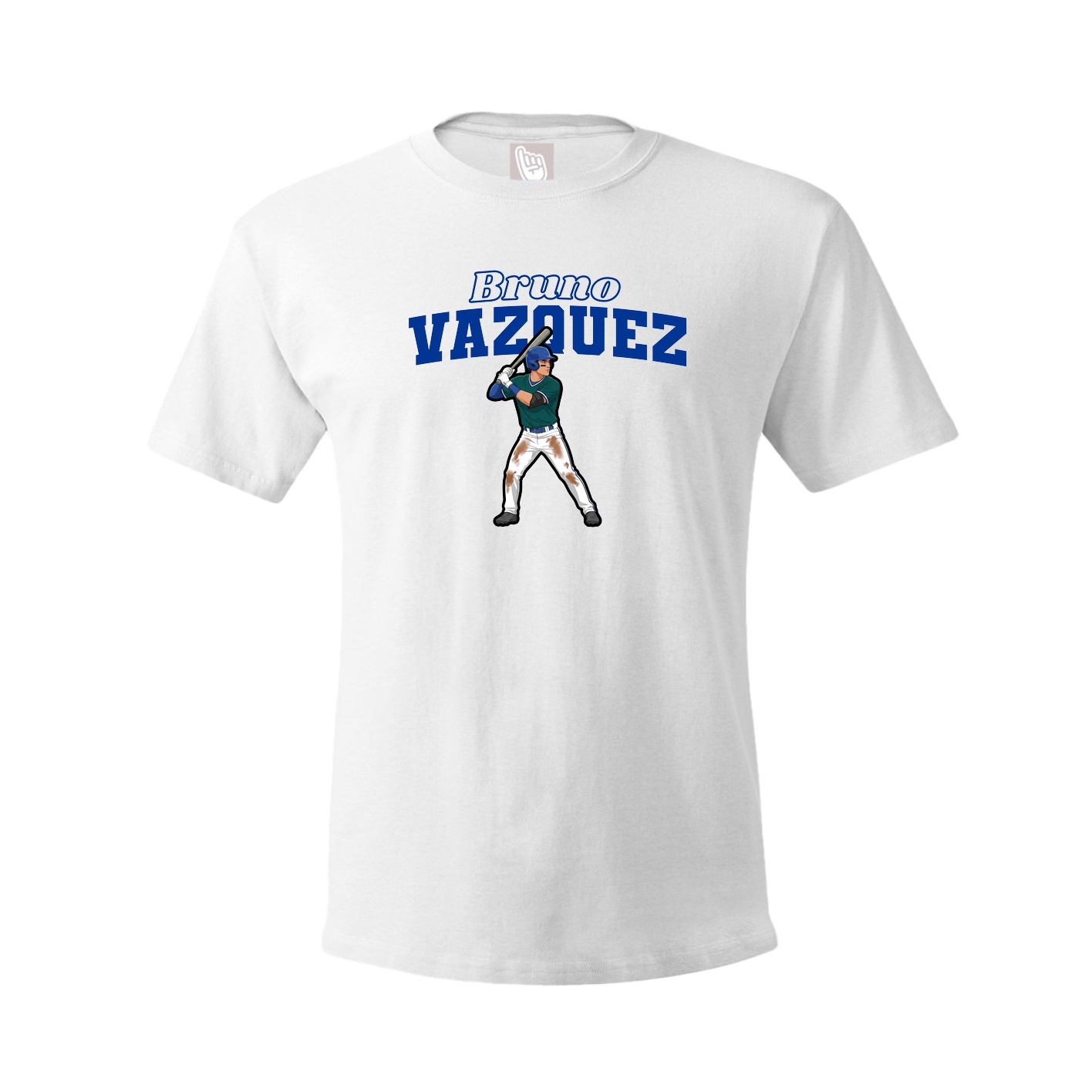 Tee — Name Arch in White