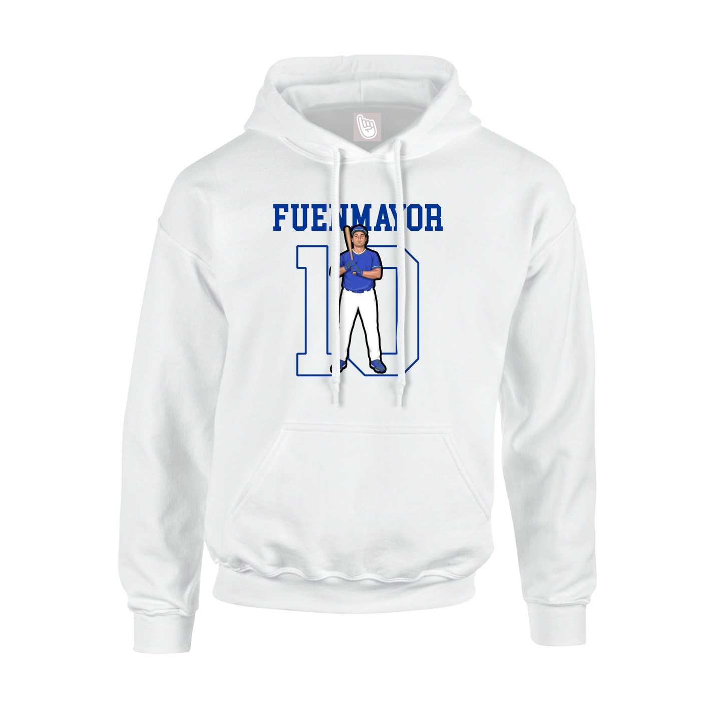 Hoodie — Shirsey in White
