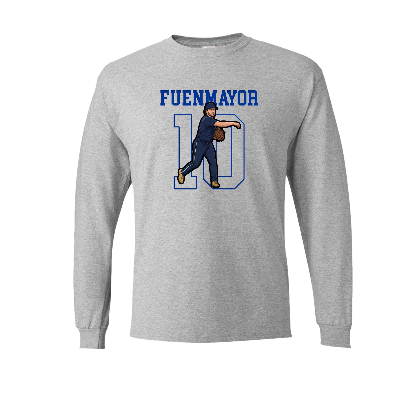 Long Sleeve Tee — Shirsey in Grey