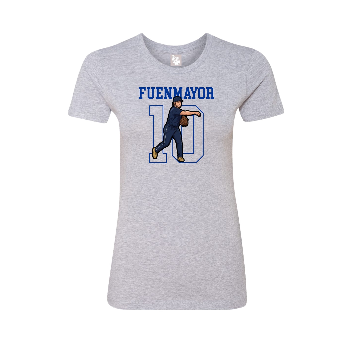 Fitted Women's Tee — Shirsey in Grey