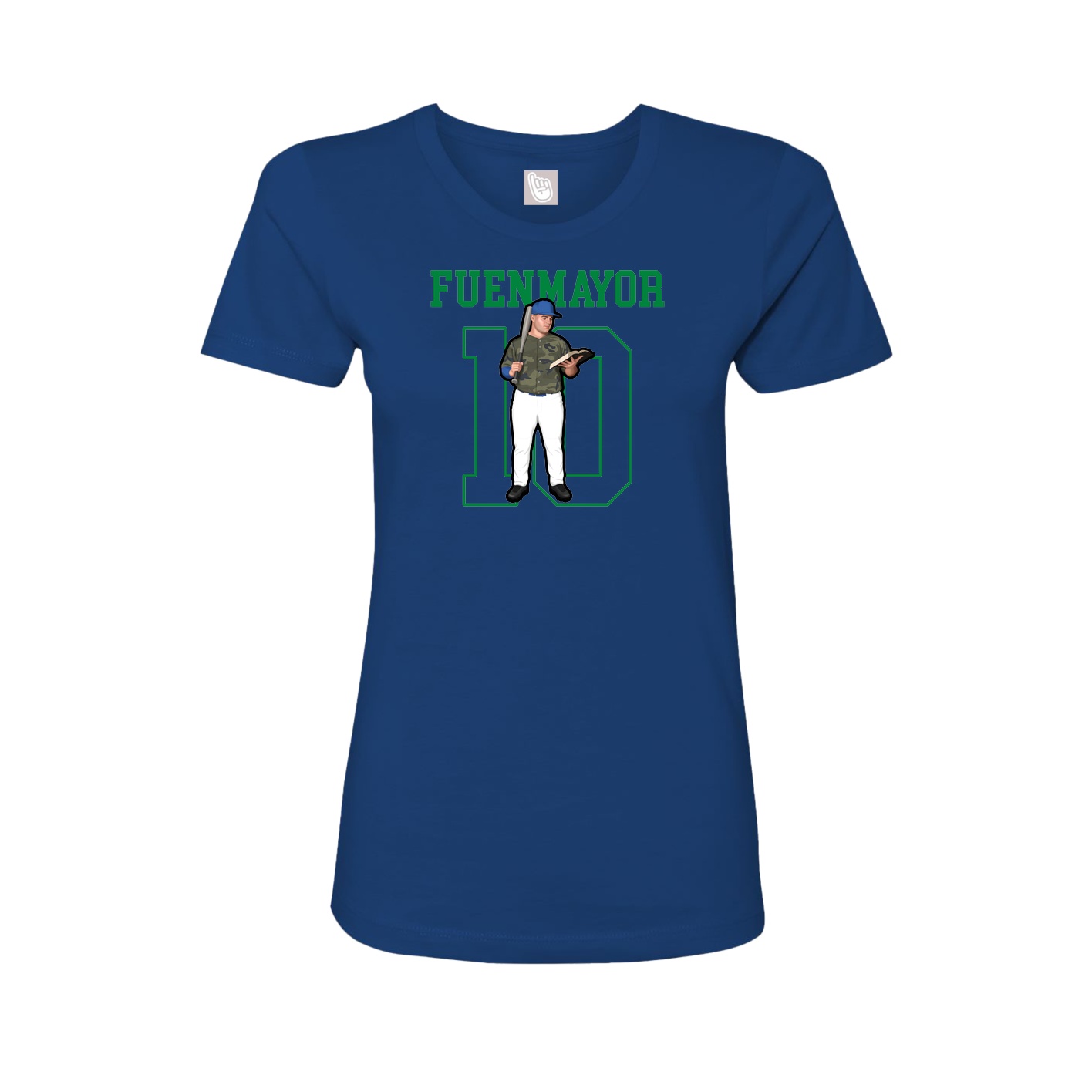 Fitted Women's Tee — Shirsey in Royal