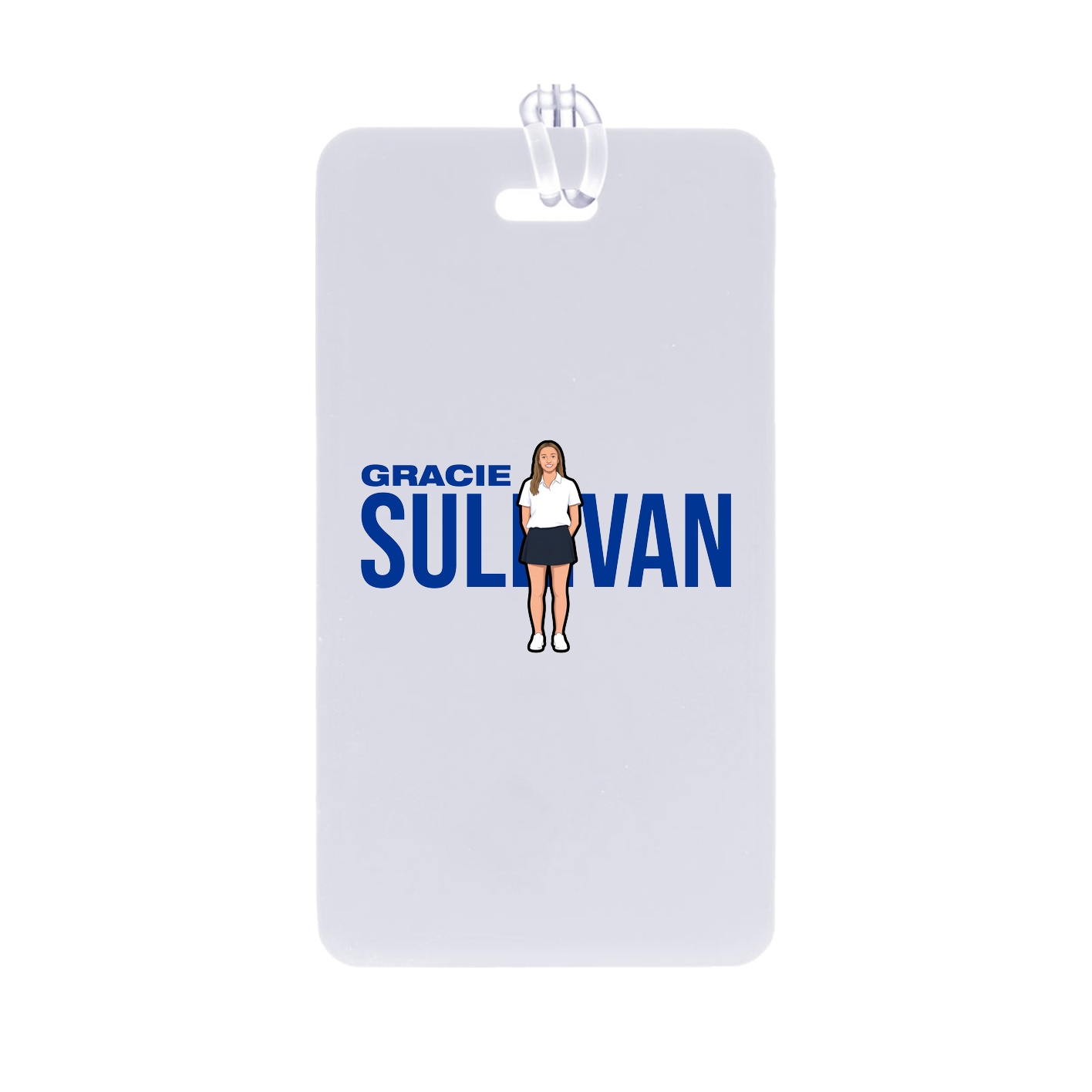 Bag Tag — Player Name in Classic