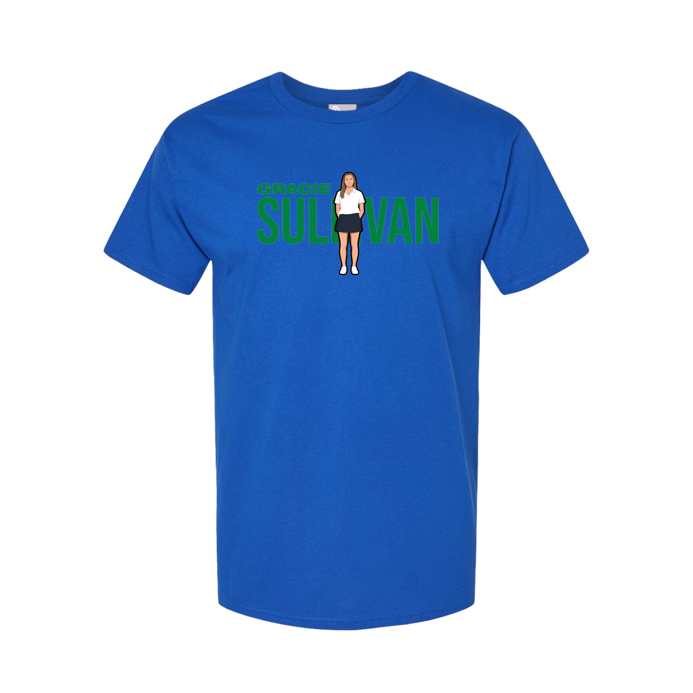 Tee — Player Name in Royal