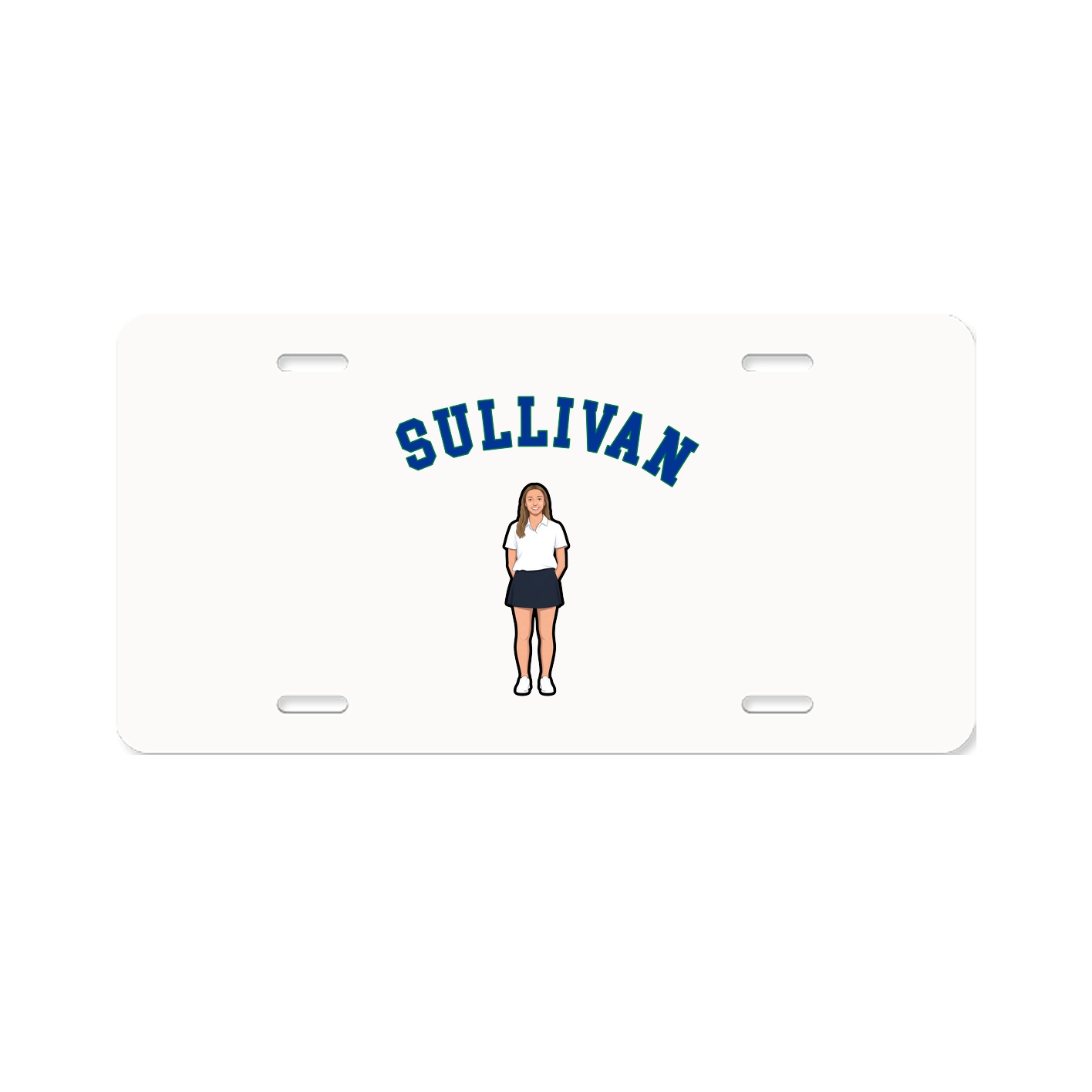 License Plate — Shirsey Arch in Classic