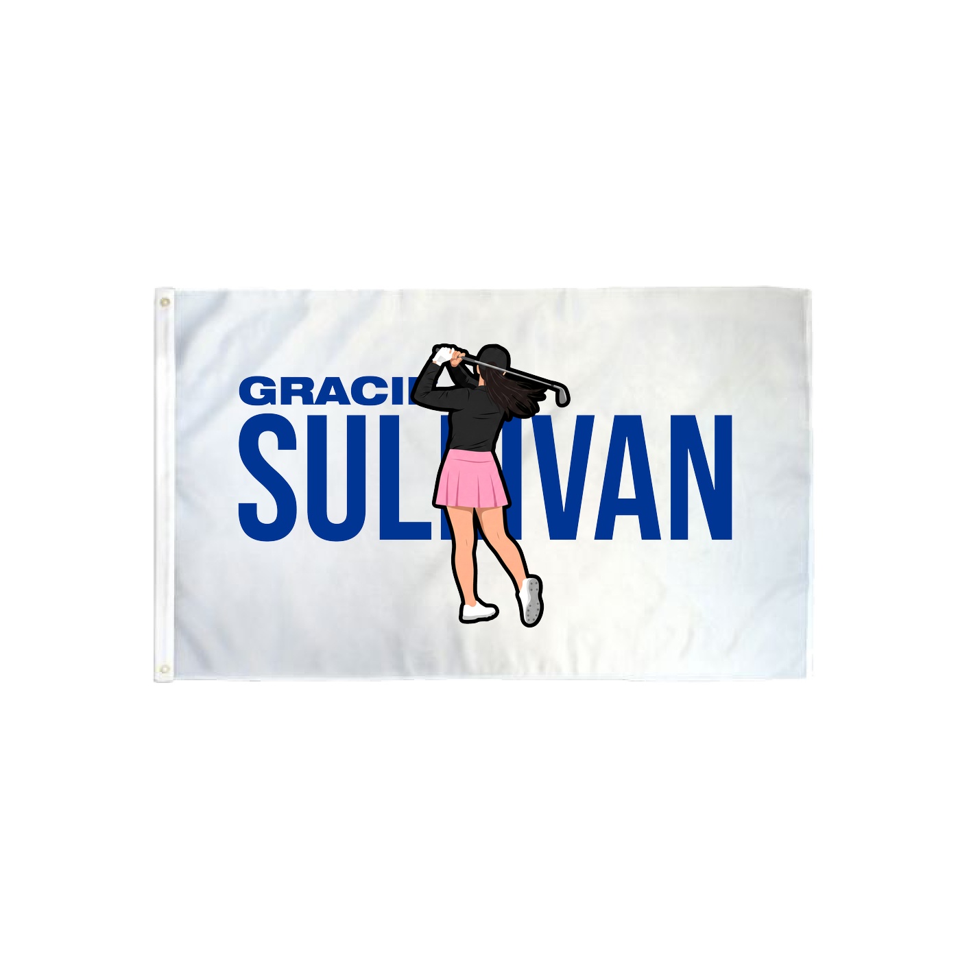 3x5 Flag — Player Name in Classic