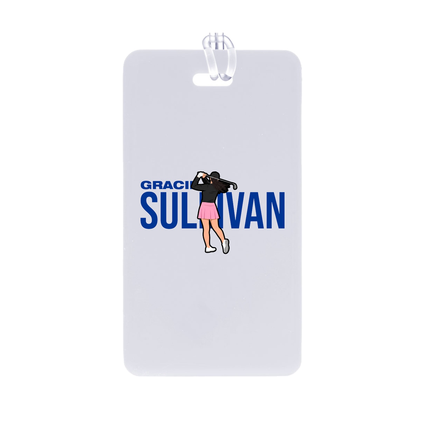 Bag Tag — Player Name in Classic