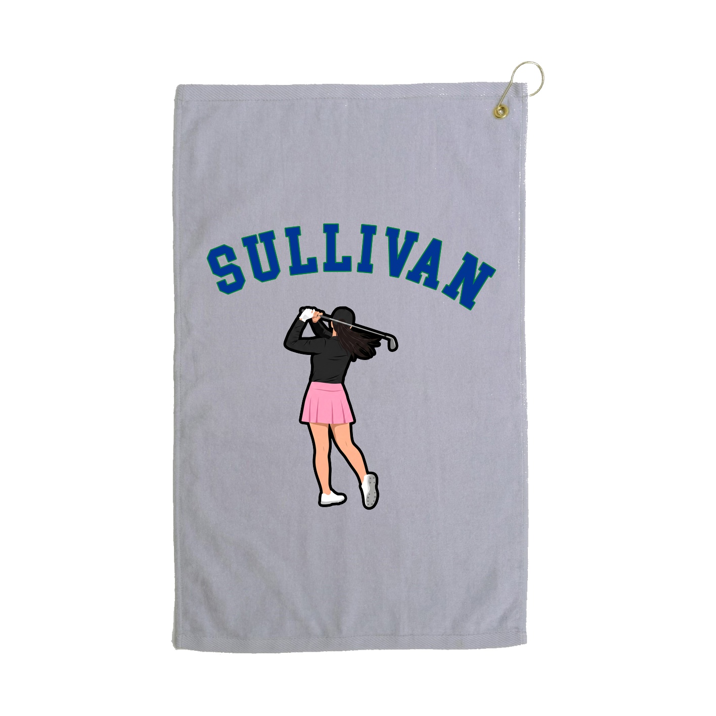 Golf Towel — Shirsey Arch in Grey