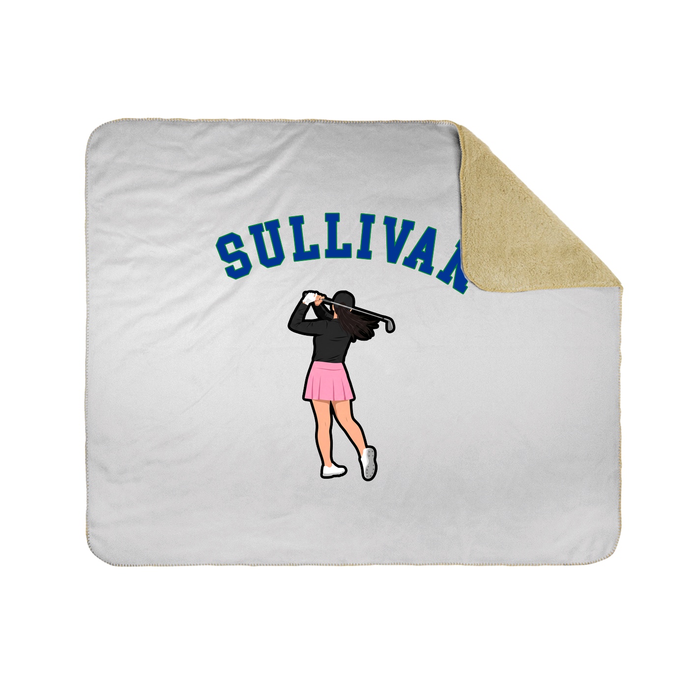 Throw Blanket — Shirsey Arch in White