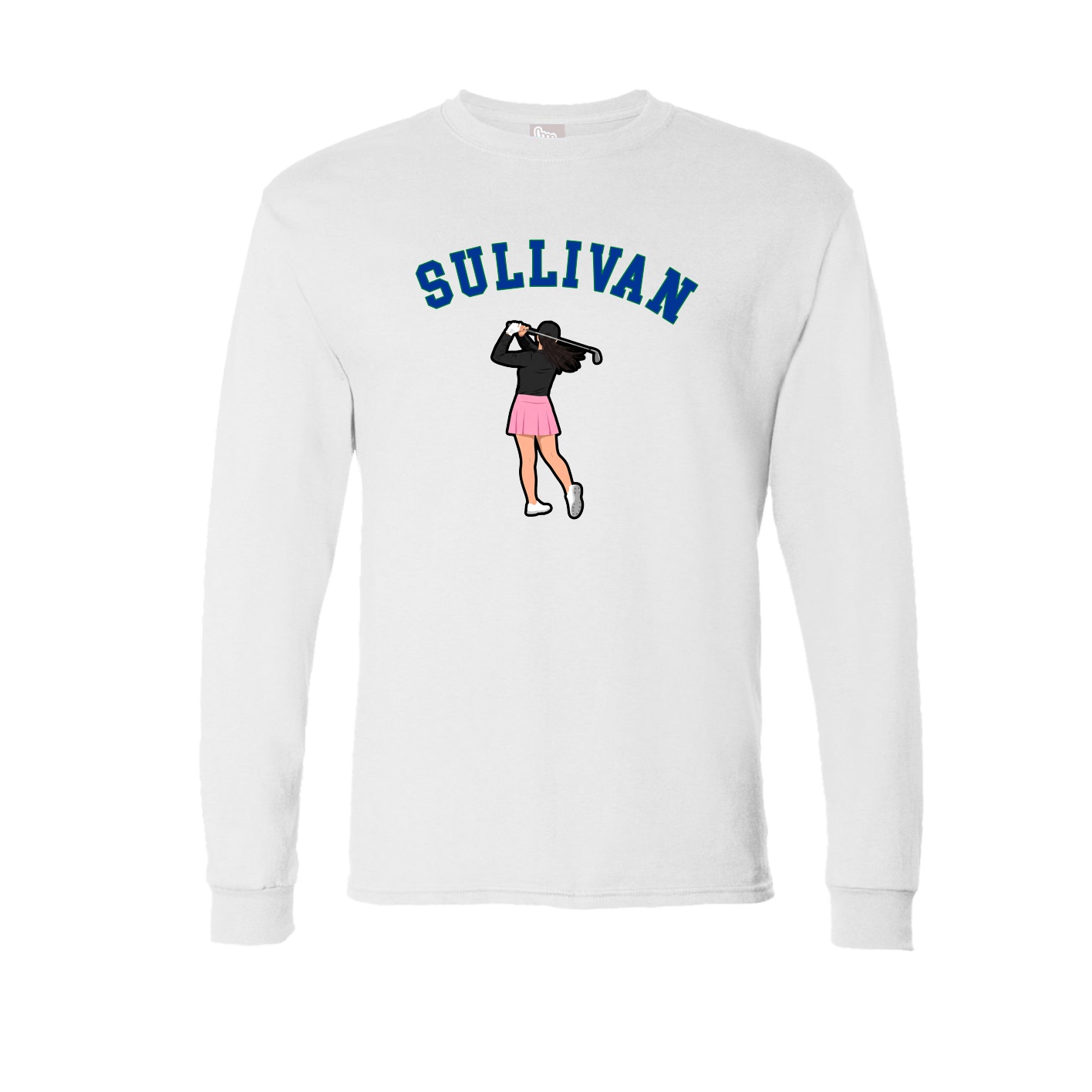 Long Sleeve Tee — Shirsey Arch in White