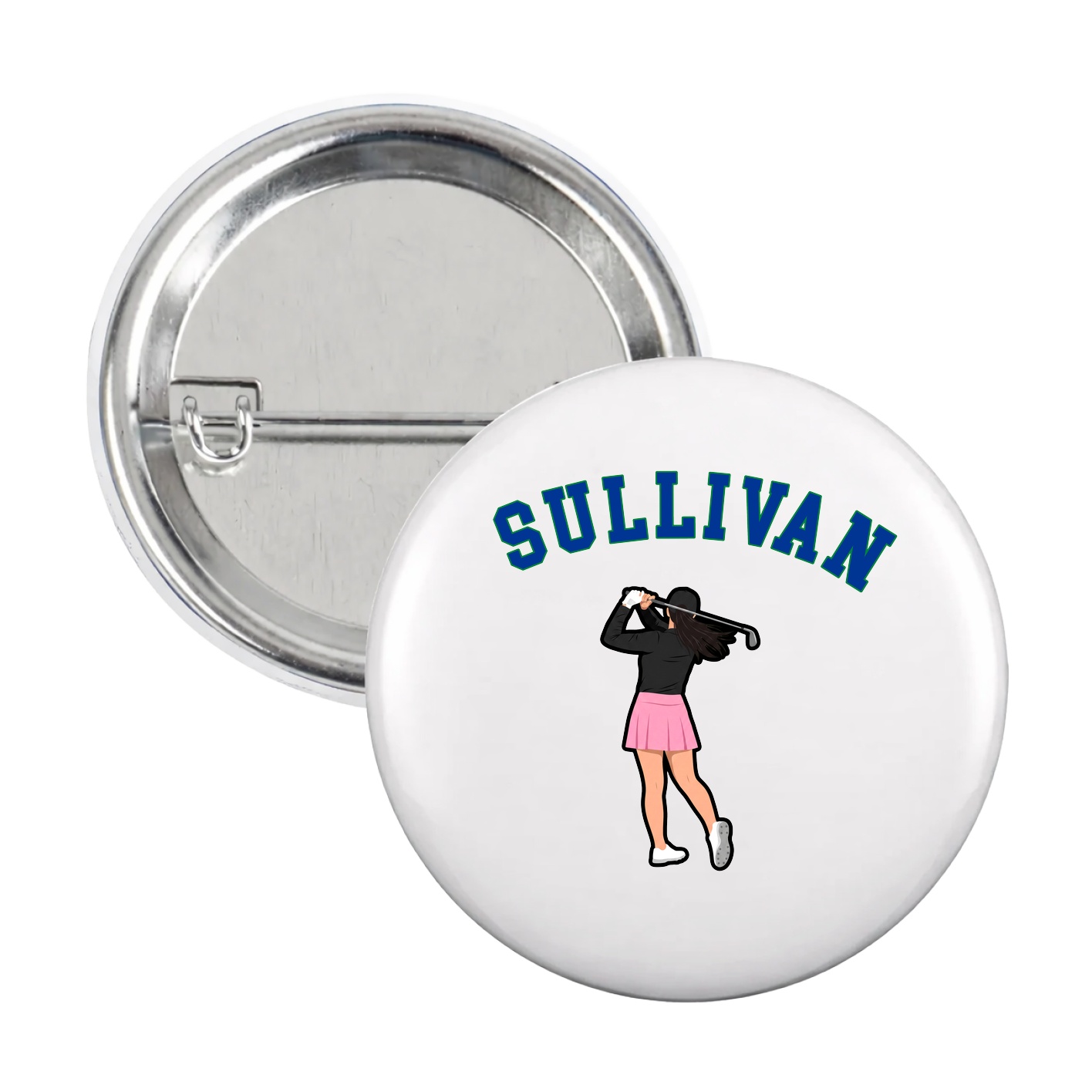 Game Day Button — Shirsey Arch in White