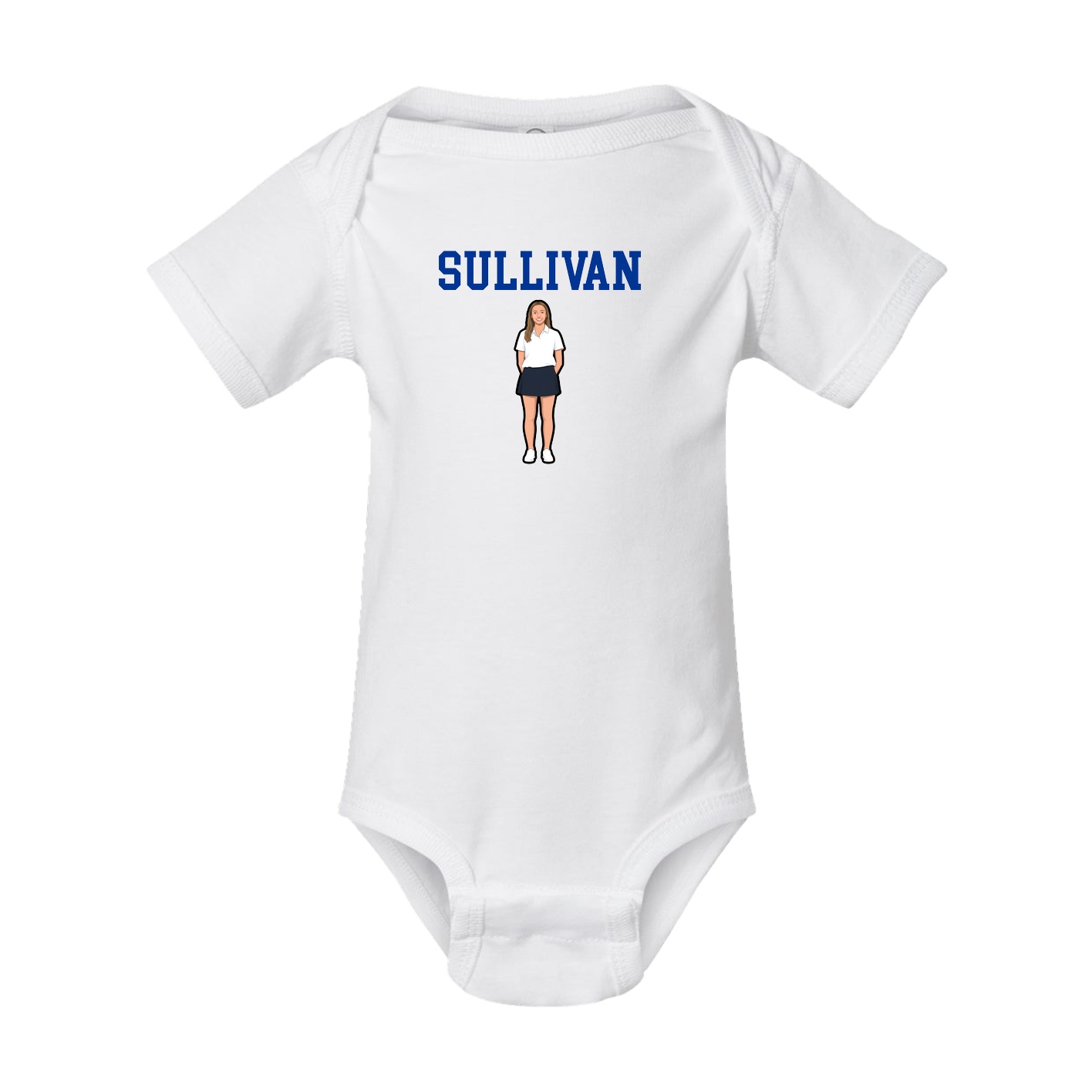 Baby Onesie — Shirsey in White