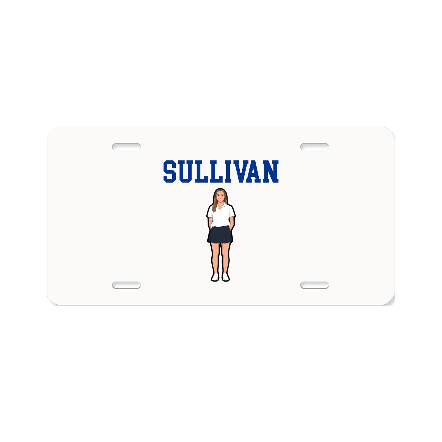 License Plate — Shirsey in Classic