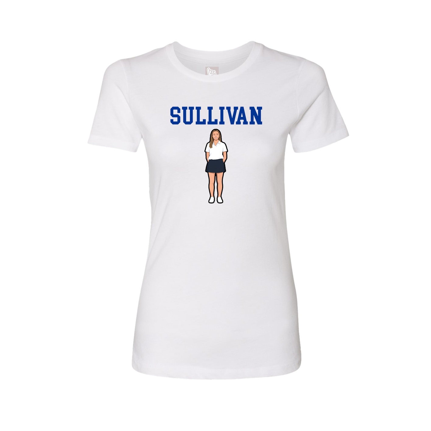 Fitted Women's Tee — Shirsey in White