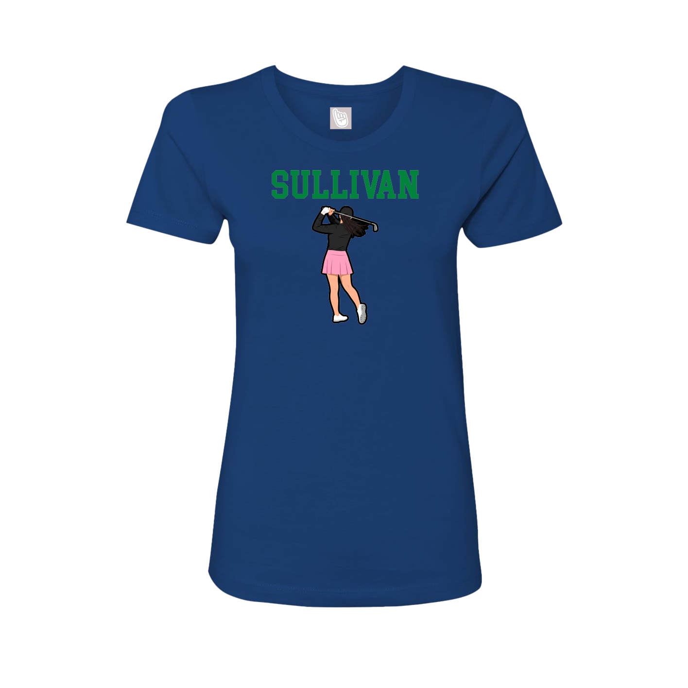 Fitted Women's Tee — Shirsey in Royal