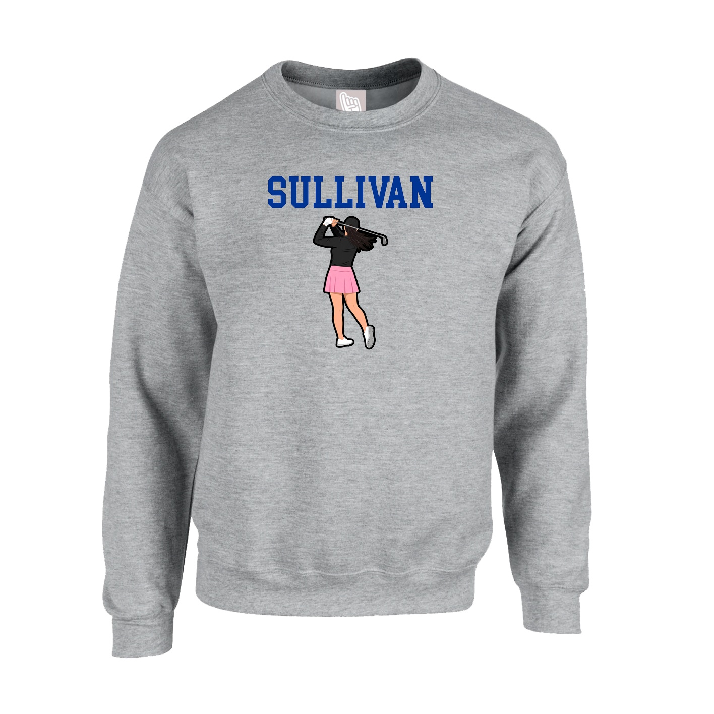 Fleece Crew — Shirsey in Grey
