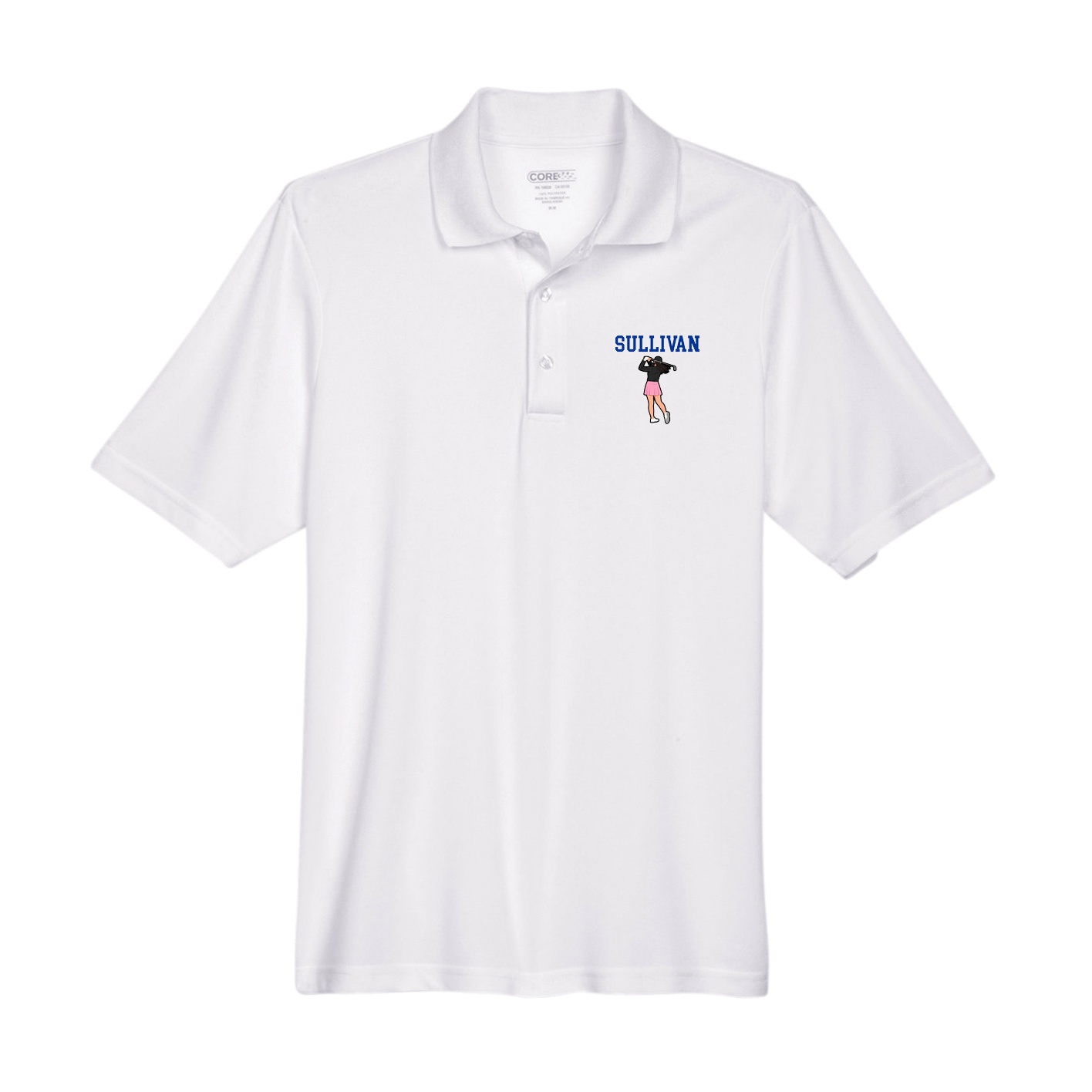 Performance Polo — Shirsey in White