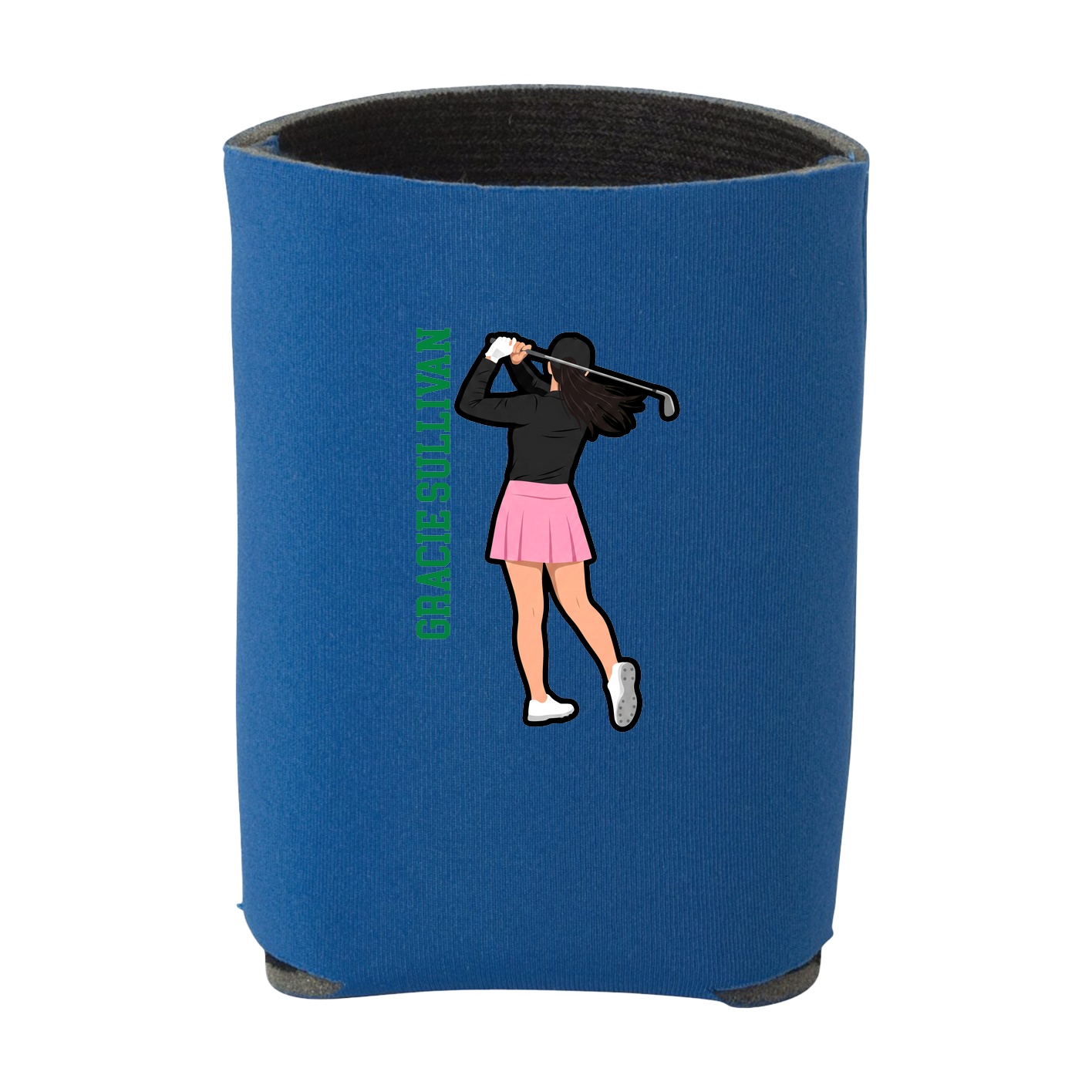 Can Holder — Name Vertical in Royal