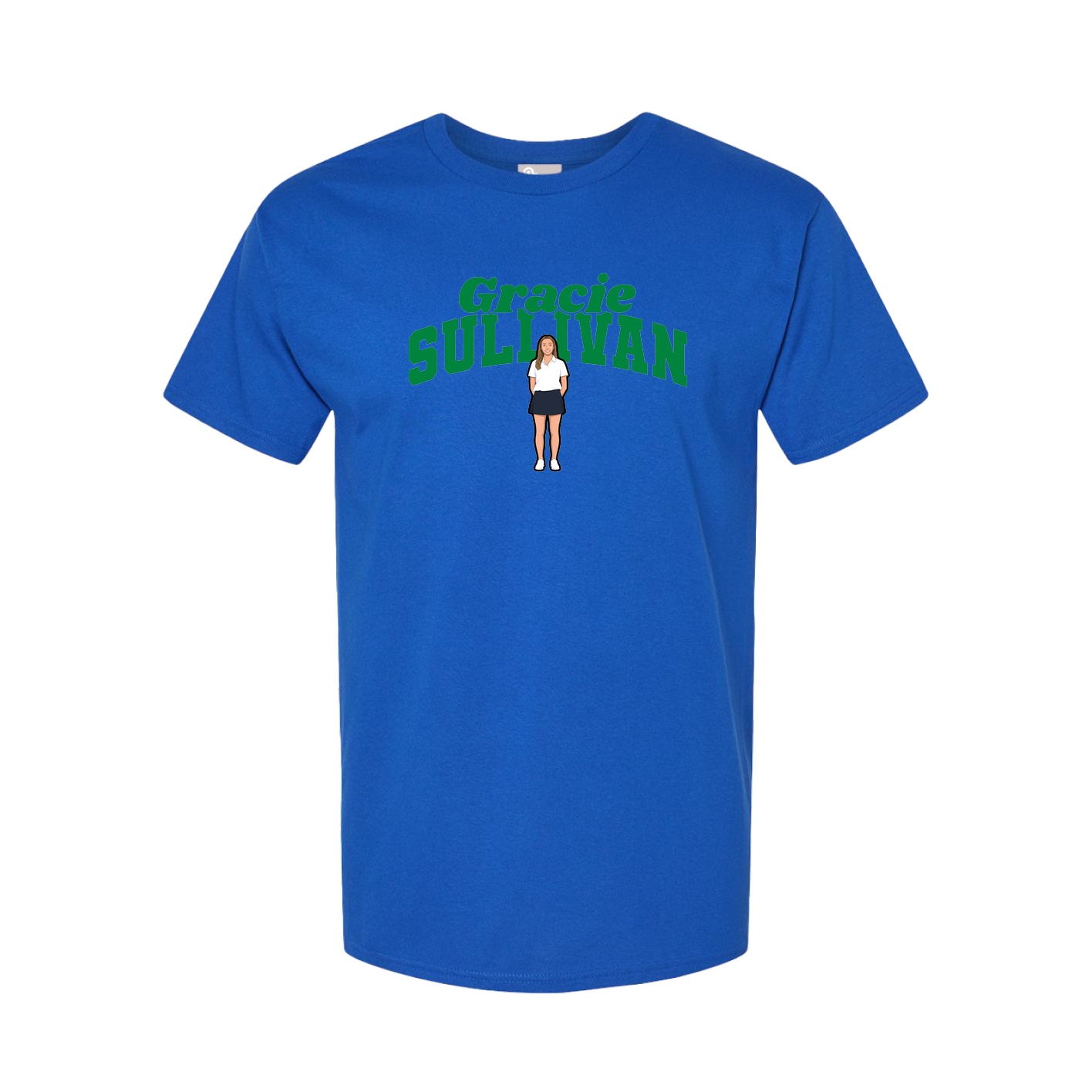 Youth Tee — Signature Arch in Royal