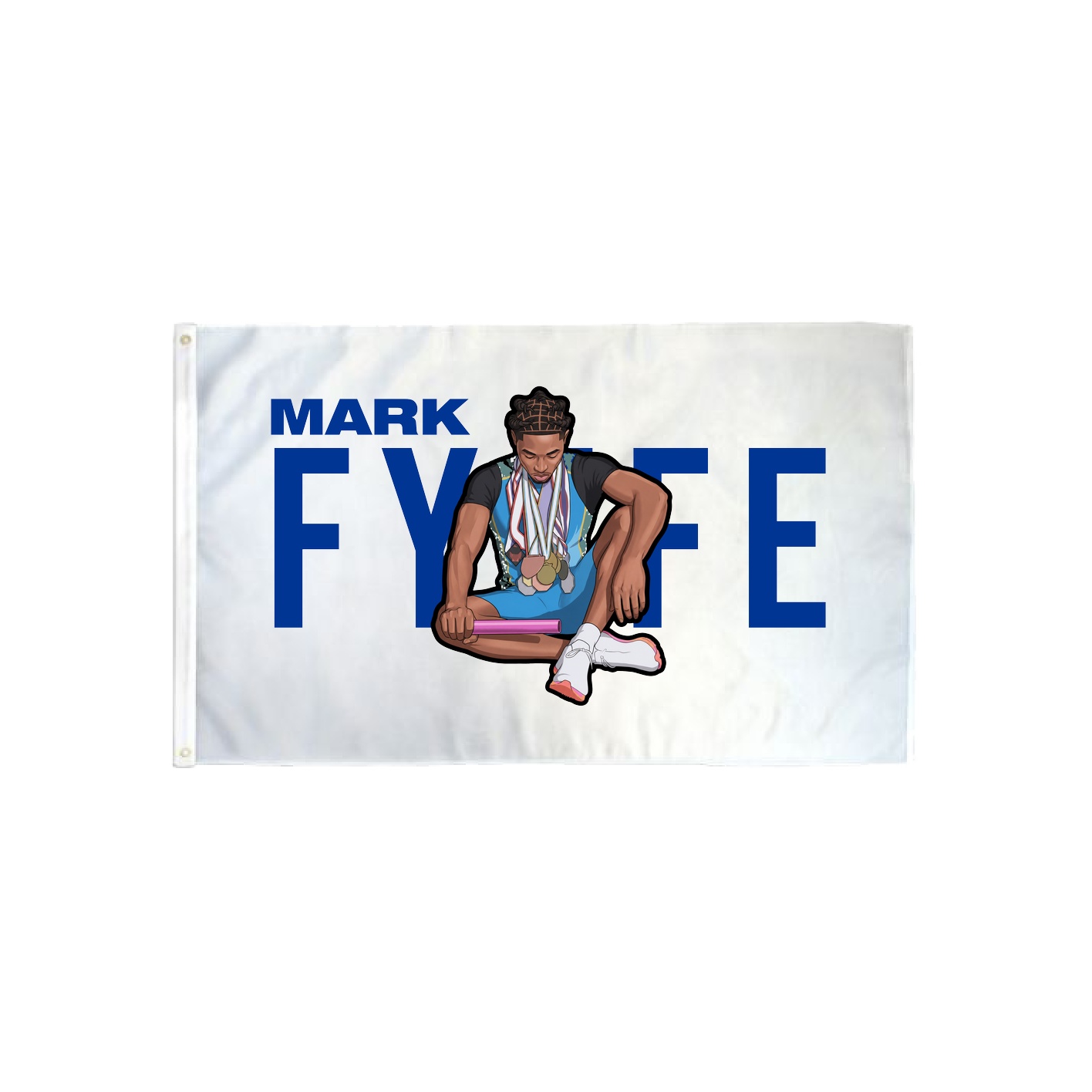 3x5 Flag — Player Name in Classic