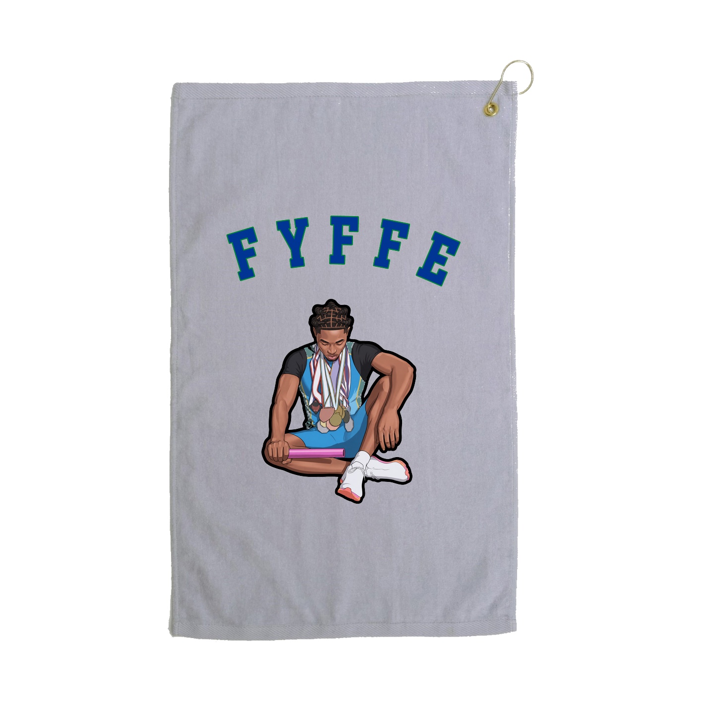 Golf Towel — Shirsey Arch in Grey