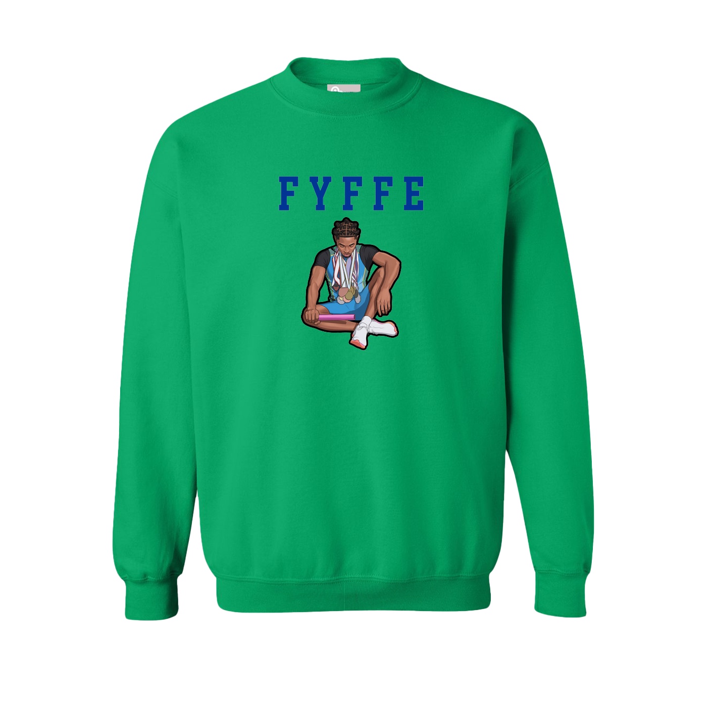 Fleece Crew — Shirsey in Green