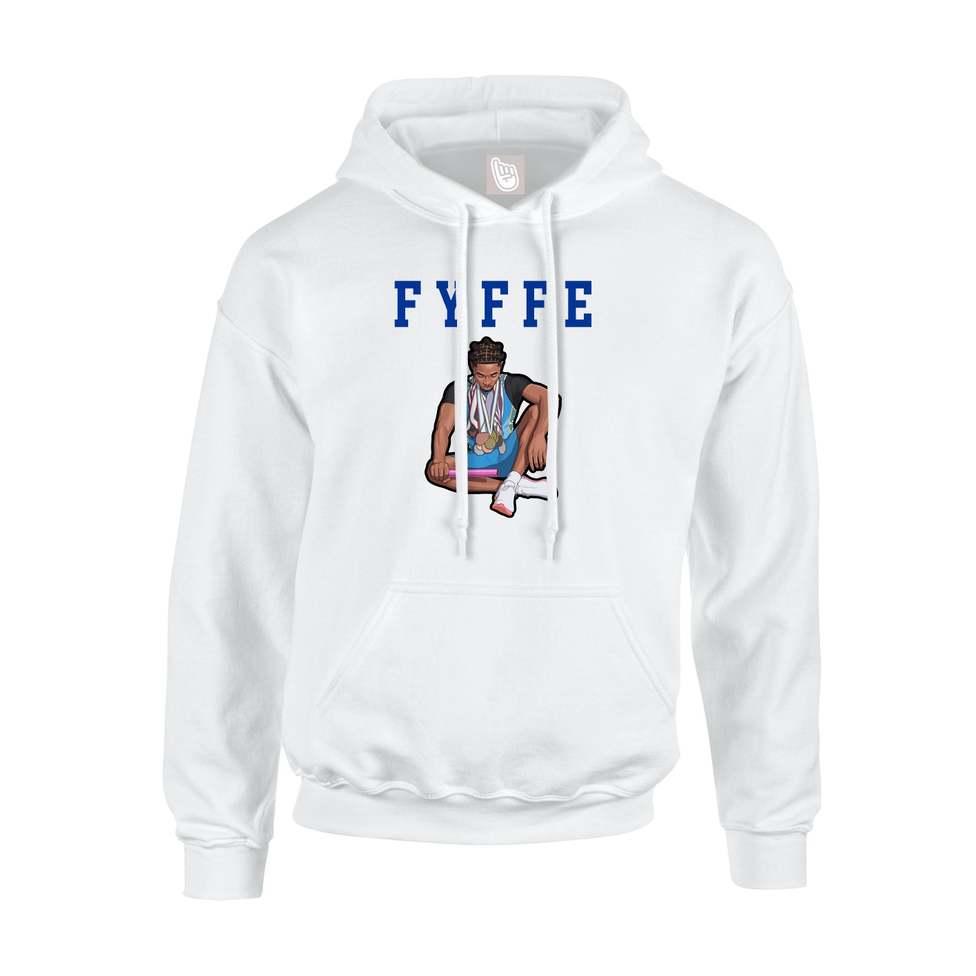 Youth Hoodie — Shirsey in White
