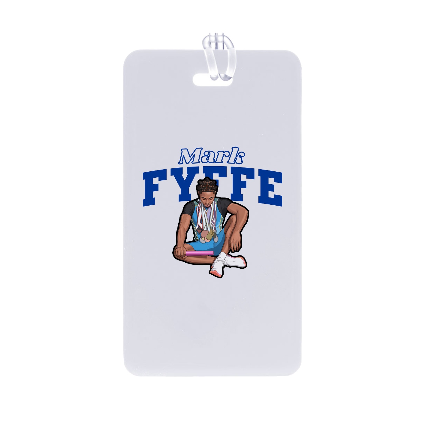 Bag Tag — Name Arch in Classic